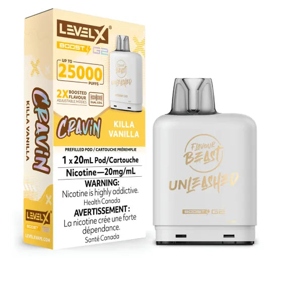 Level X Flavour Beast UNLEASHED BOOST Pods