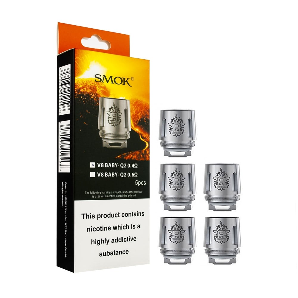 Smok TFV8 Baby/Big Baby Coils - 5 Pack