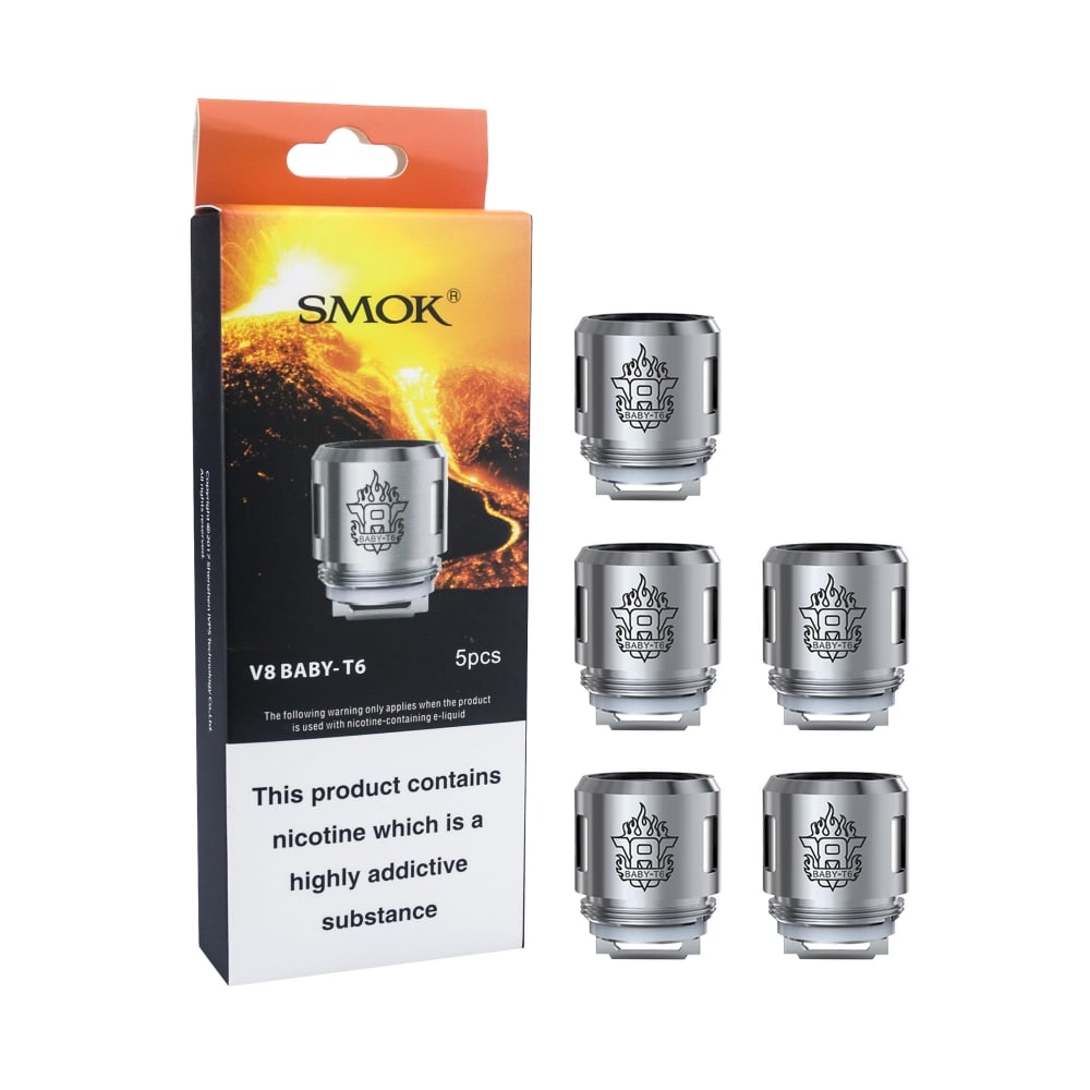 Smok TFV8 Baby/Big Baby Coils - 5 Pack